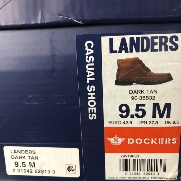 DOCKERS Rugged Lace Up Chukka Boots - Picture 8 of 8